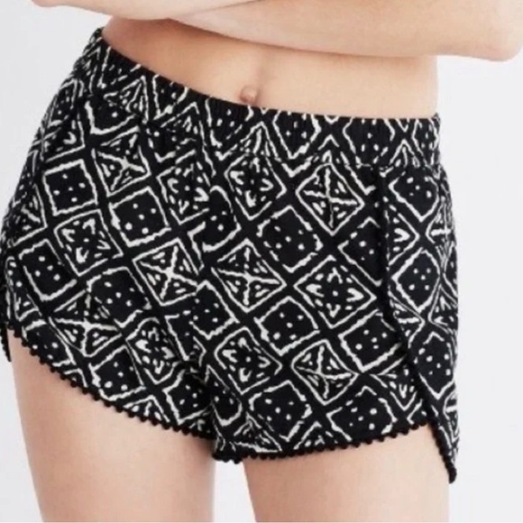 Madewell Oahu Sandlines Shorts Swimsuit Coverup Size Small - Picture 1 of 16